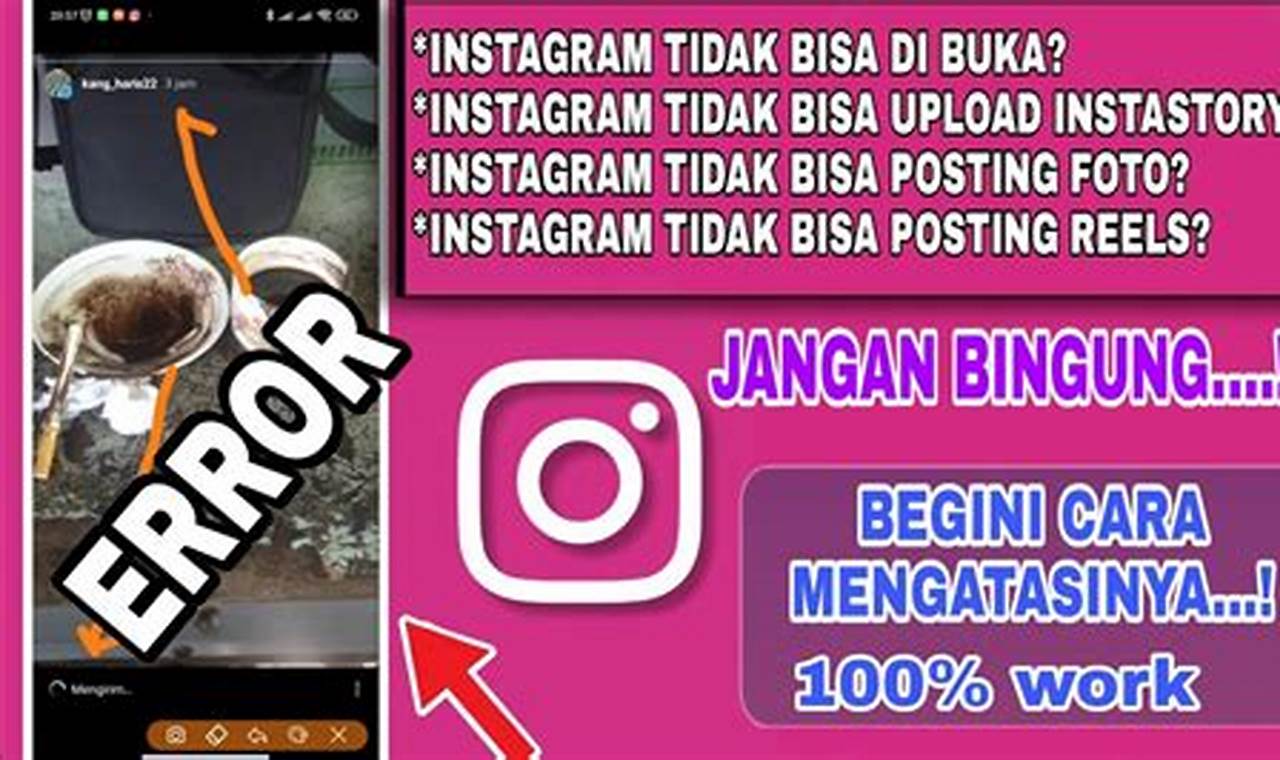 Cara Mengatasi Instagram Tidak Bisa Dibuka Cara Mengatasi Instagram Tidak Bisa Dibuka